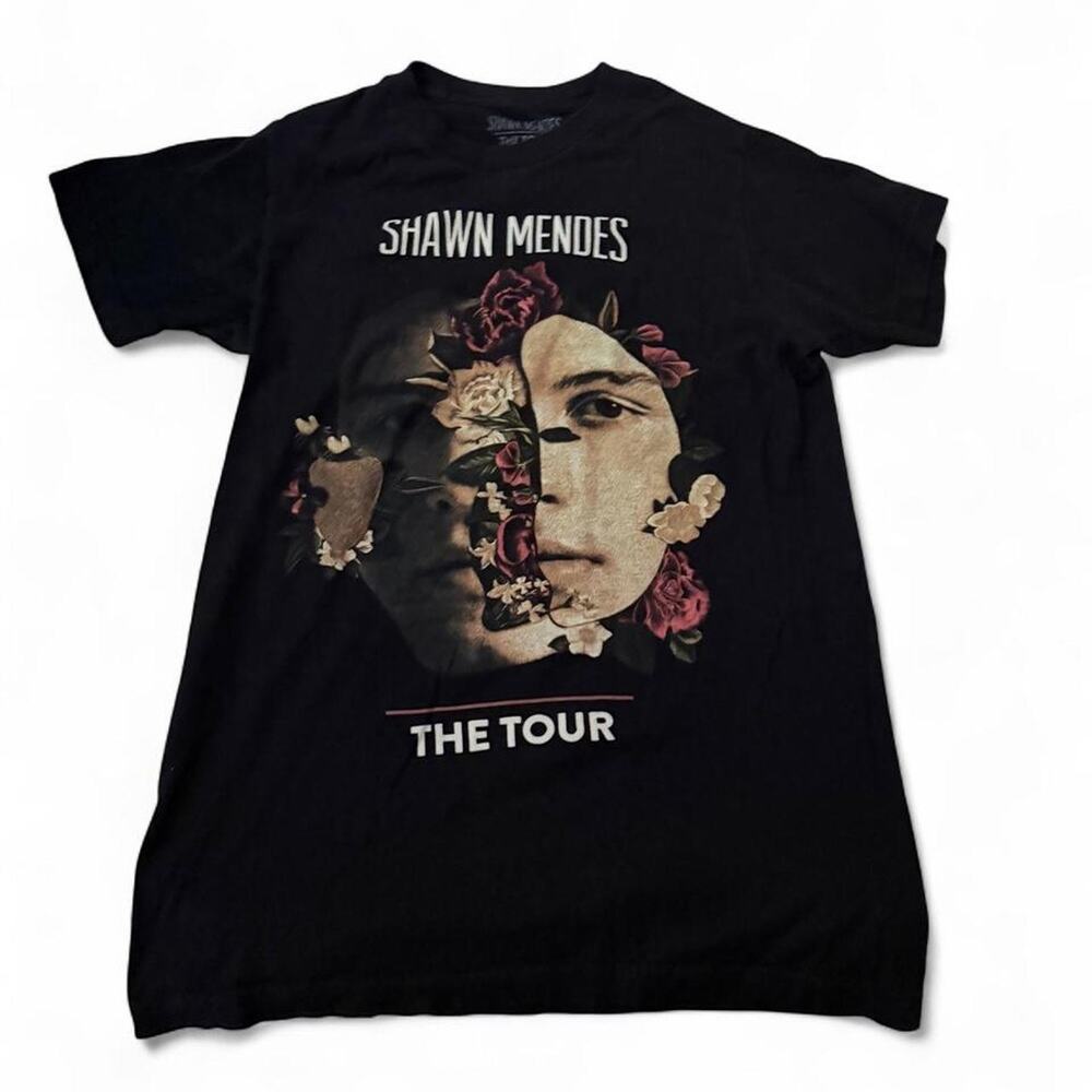 Shawn mendes tour merch black T SHIRT